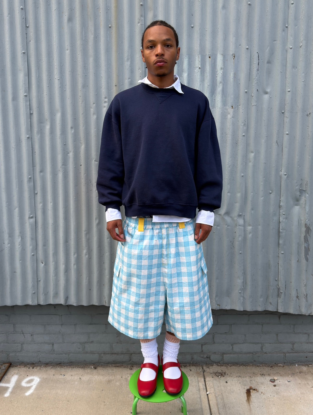 Gingham Shorts