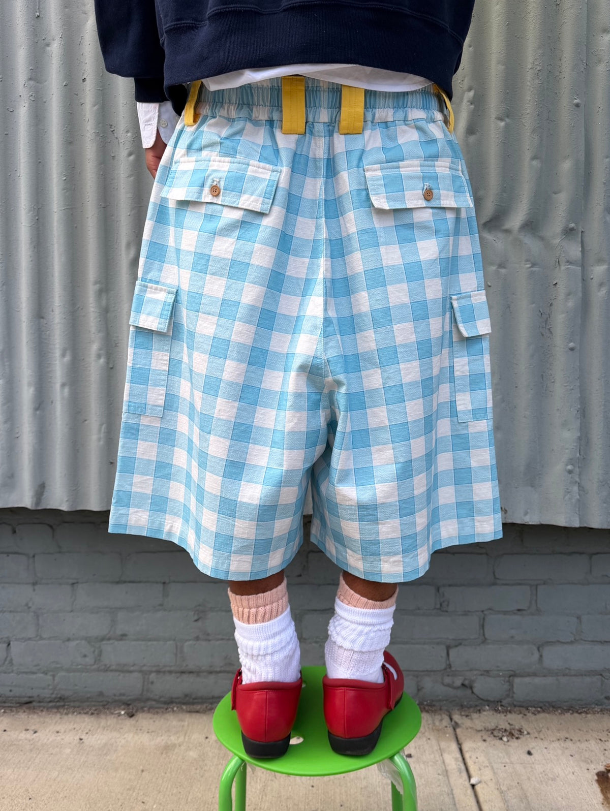 Gingham Shorts