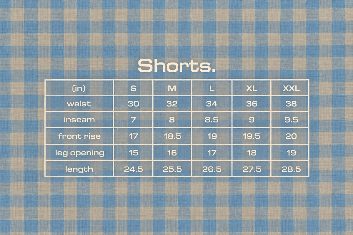 Gingham Shorts